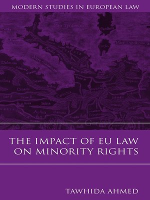 cover image of The Impact of EU Law on Minority Rights